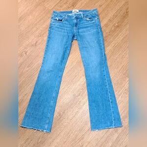 PAIGE Sloane Low Rise Distressed Denim Misses Jeans Size 27